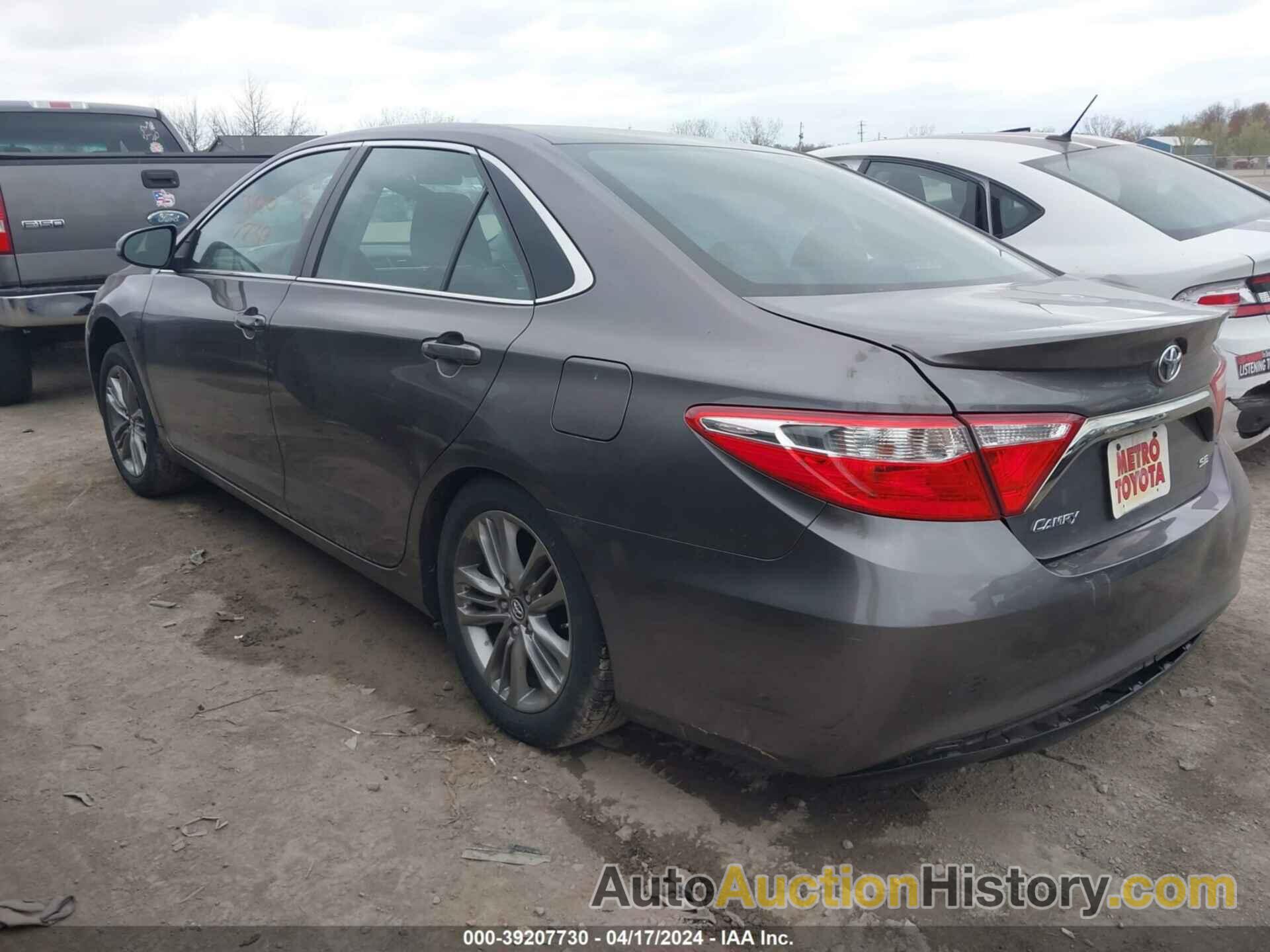 TOYOTA CAMRY SE, 4T1BF1FK0HU803199