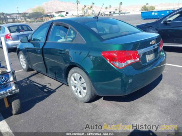 CHEVROLET CRUZE LS AUTO, 1G1PA5SH8E7348132