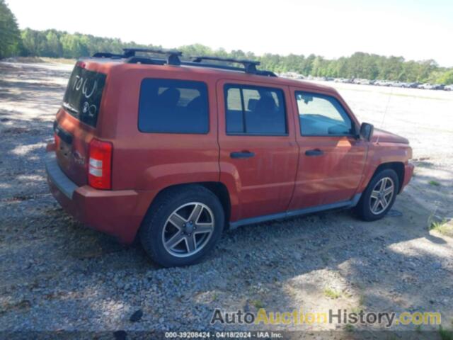 JEEP PATRIOT SPORT, 1J4FT28B19D163503