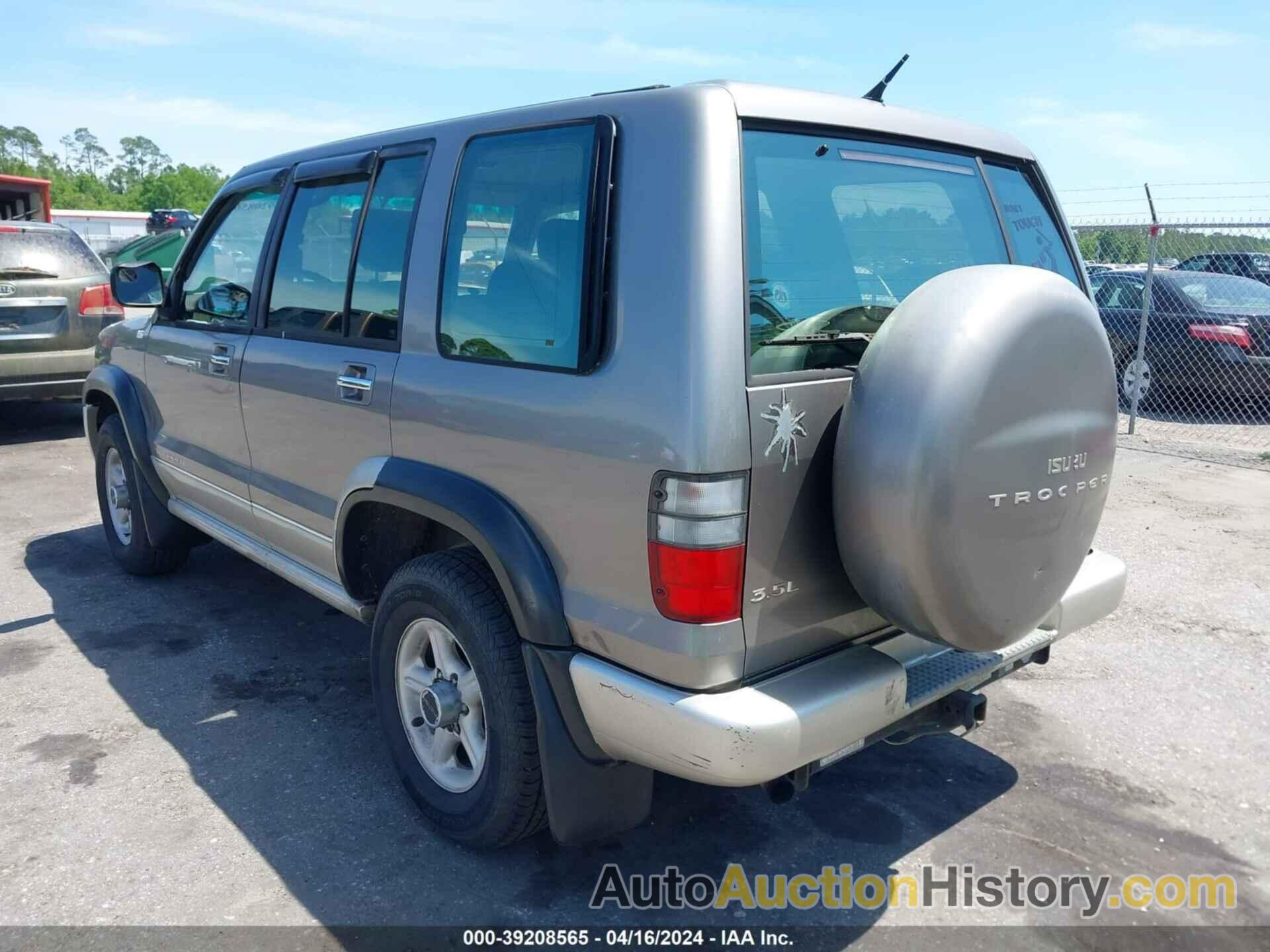 ISUZU TROOPER LIMITED/LS/S, JACDS58XX27J07253