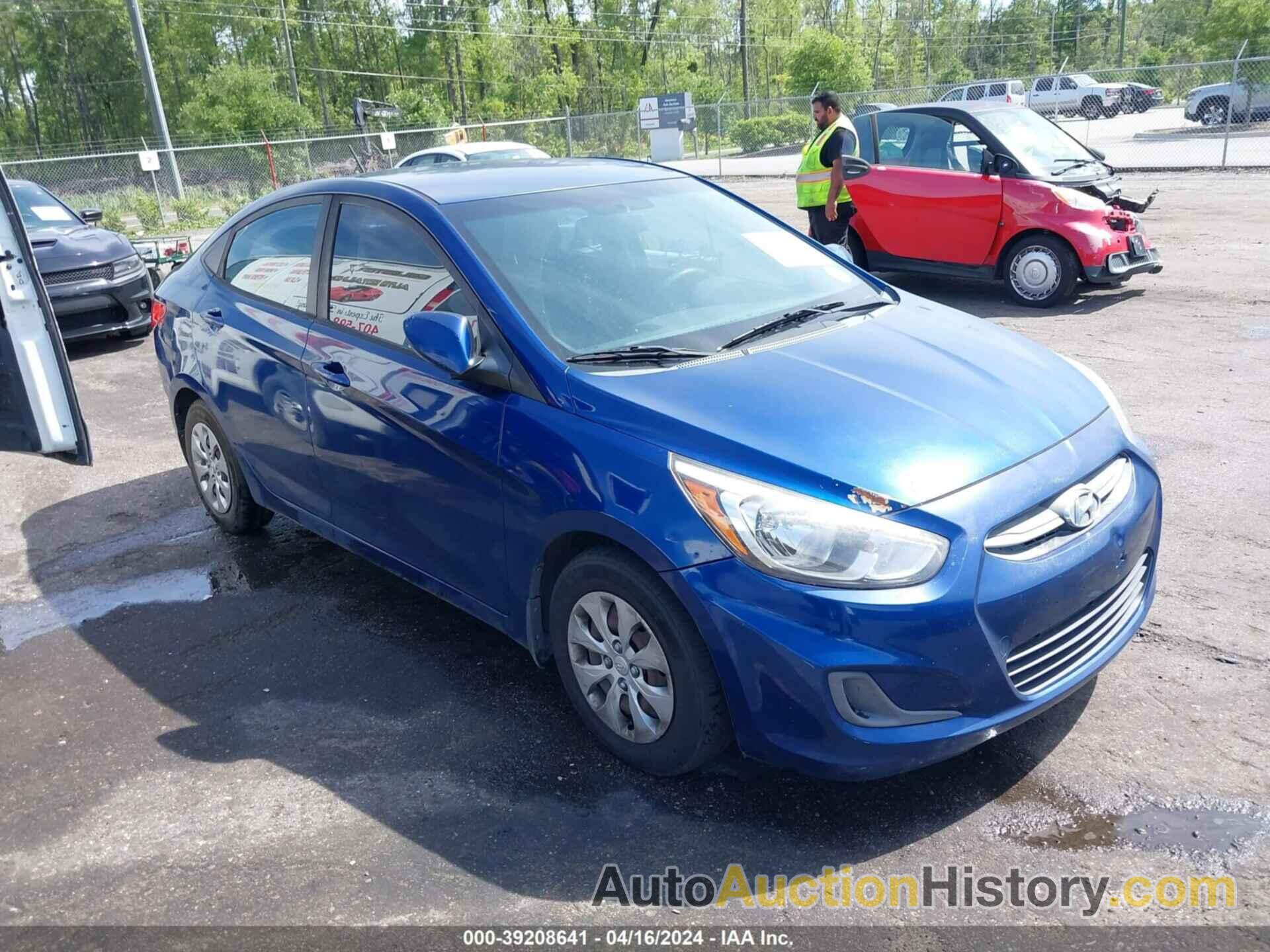 HYUNDAI ACCENT SE, KMHCT4AE5GU137293