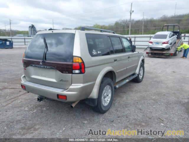 MITSUBISHI MONTERO SPORT XLS, JA4MT31R72J028893