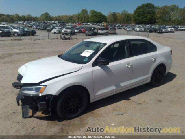 VOLKSWAGEN JETTA 2.0L S, 3VW2K7AJ3CM414357