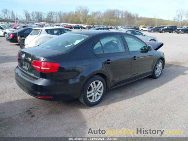 VOLKSWAGEN JETTA 2.0L S, 3VW2K7AJXFM256295