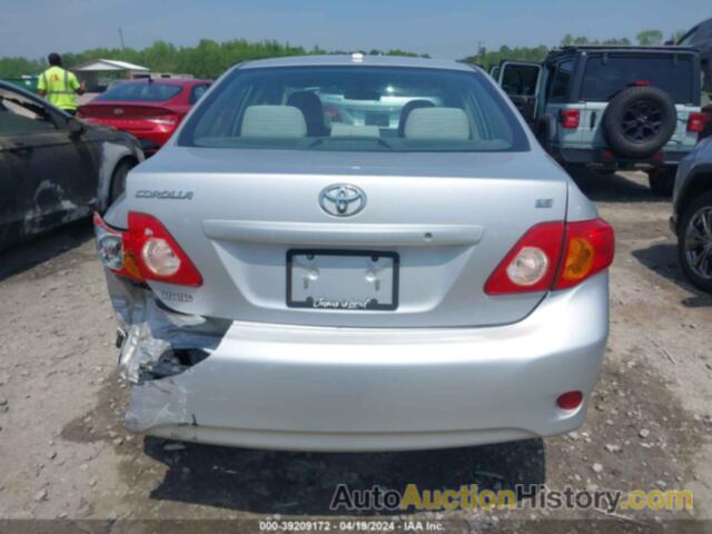 TOYOTA COROLLA LE, 1NXBU40E59Z038566