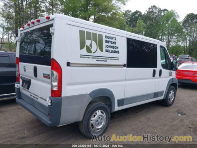 RAM PROMASTER 1500 LOW ROOF 136 WB, 3C6TRVAG4HE534334