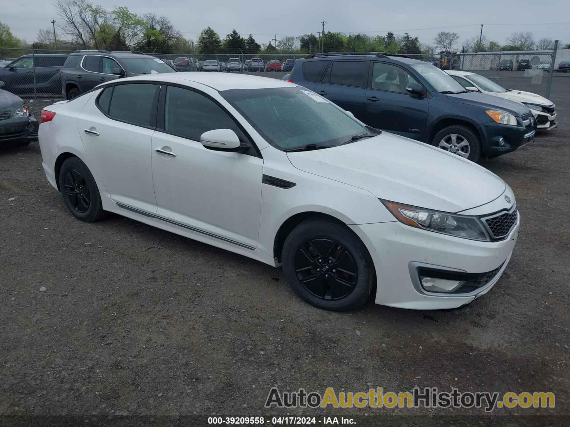 KIA OPTIMA HYBRID EX, KNAGM4AD2B5005621