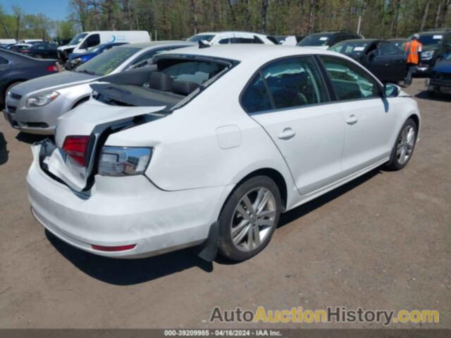 VOLKSWAGEN JETTA 2.0L TDI SEL, 3VWLA7AJ3FM215675