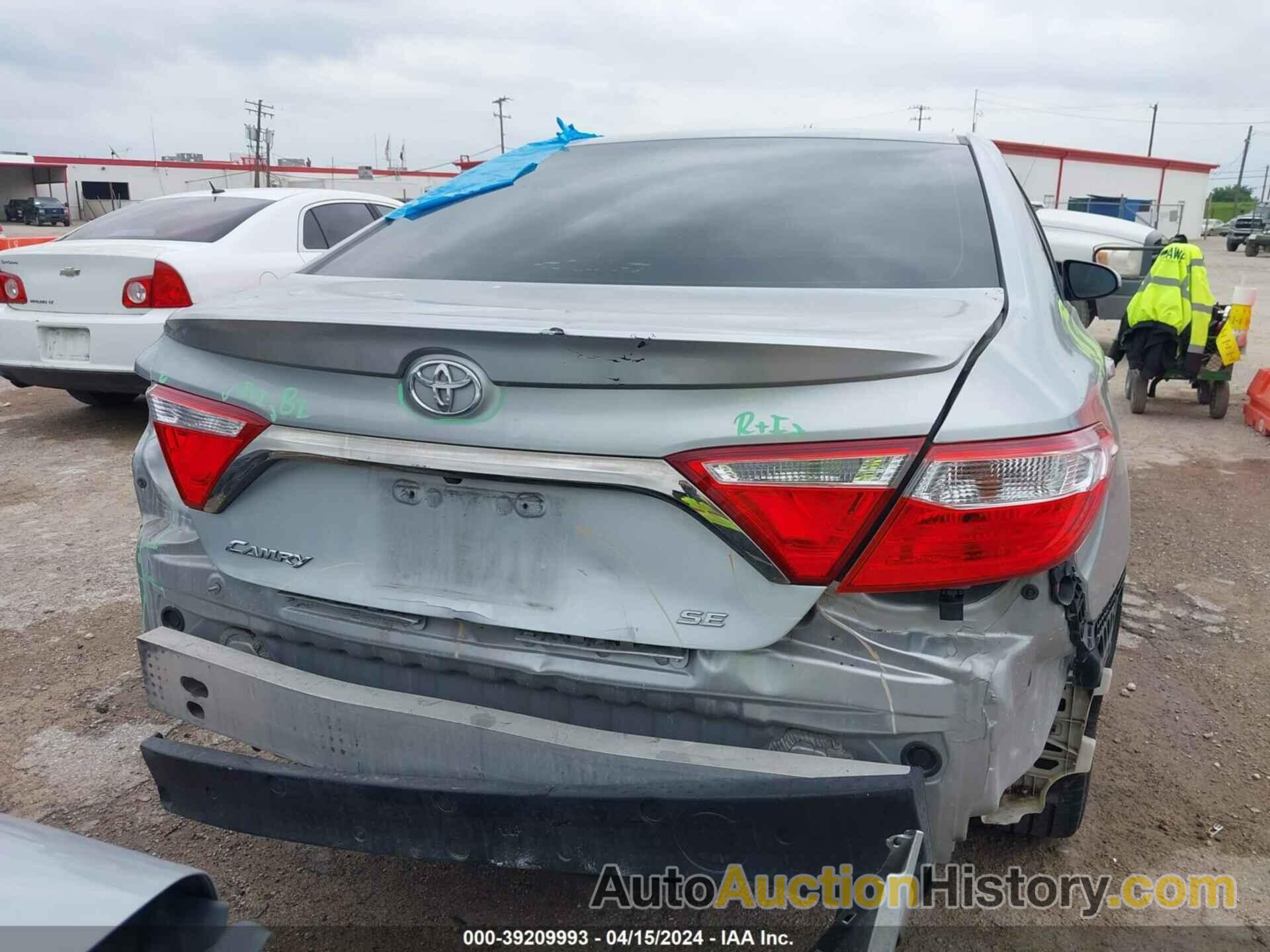 TOYOTA CAMRY SE, 4T1BF1FKXFU040315