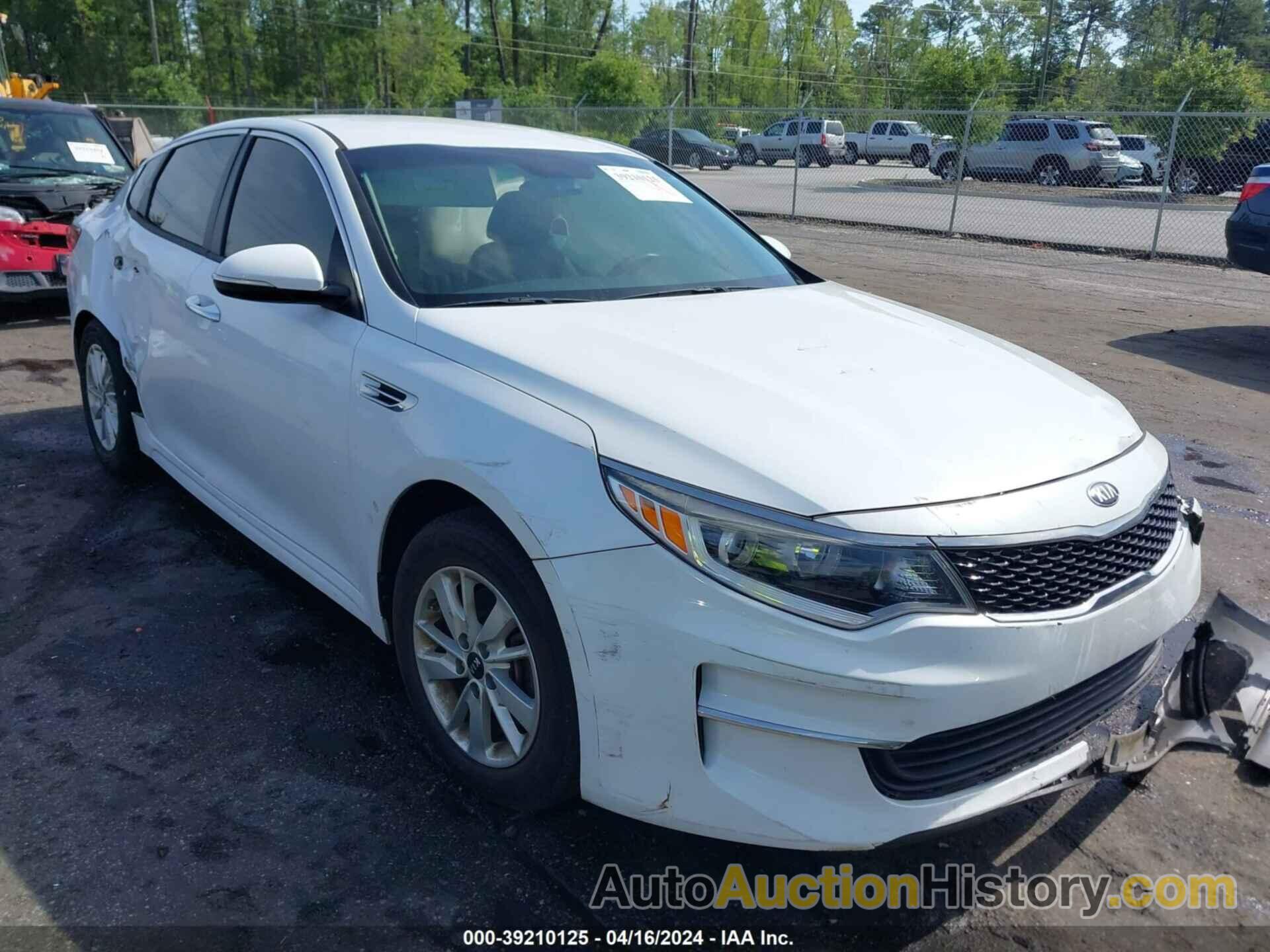 KIA OPTIMA LX/S, 5XXGT4L39JG233183