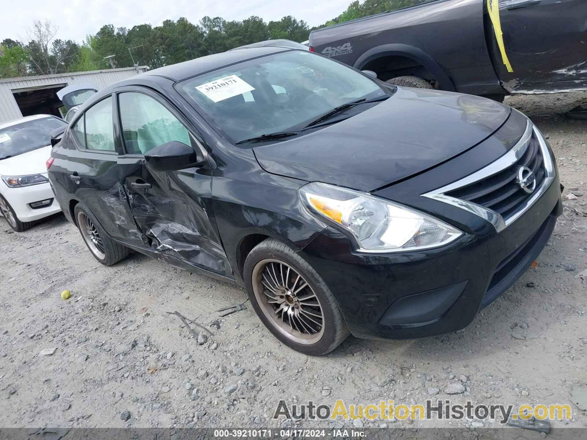 NISSAN VERSA 1.6 S+, 3N1CN7AP8JL887289