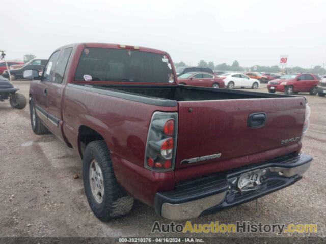 CHEVROLET SILVERADO 1500 LS, 2GCEC19V631272854