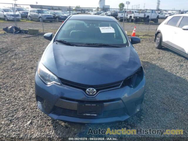 TOYOTA COROLLA LE, 2T1BURHE2GC484593