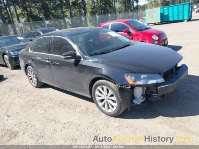 VOLKSWAGEN PASSAT 2.5L SE, 1VWBP7A37DC083823