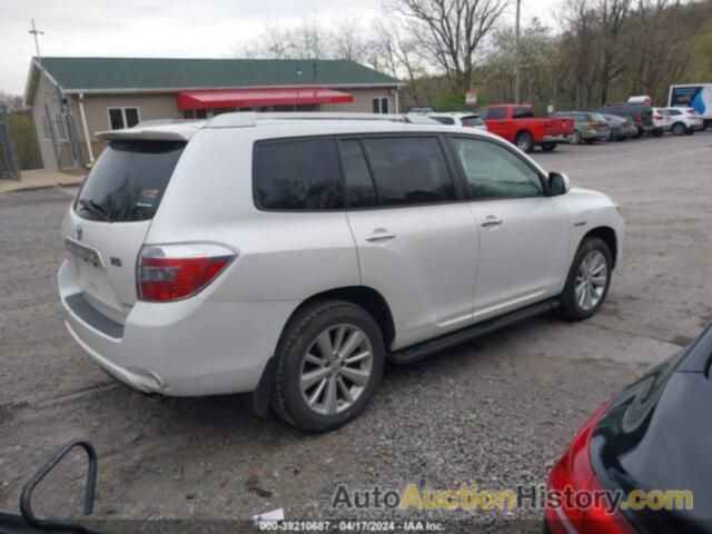 TOYOTA HIGHLANDER HYBRID LIMITED, JTEEW44A882010141