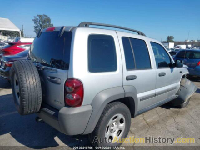 JEEP LIBERTY SPORT, 1J4GK48KX7W612312