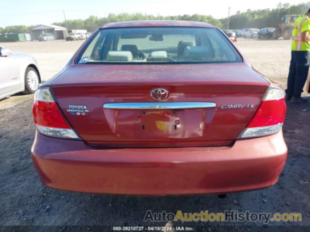 TOYOTA CAMRY LE, 4T1BE32K65U078501