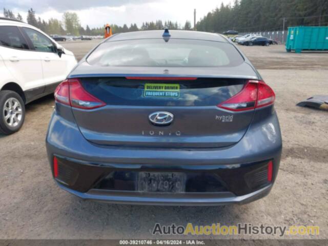 HYUNDAI IONIQ HYBRID BLUE, KMHC65LC1KU169272