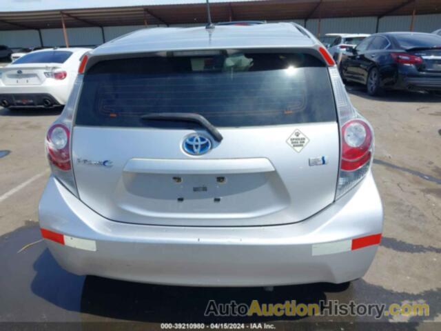 TOYOTA PRIUS C ONE, JTDKDTB30D1545329