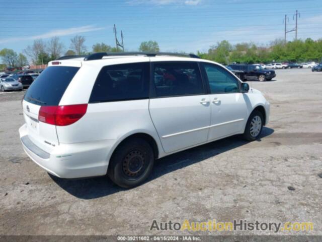 TOYOTA SIENNA LE, 5TDZA23CX5S253188