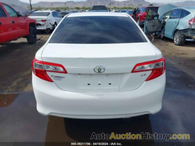 TOYOTA CAMRY LE, 4T4BF1FK0ER405265