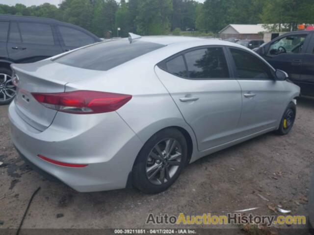 HYUNDAI ELANTRA SEL, 5NPD84LF4JH230517