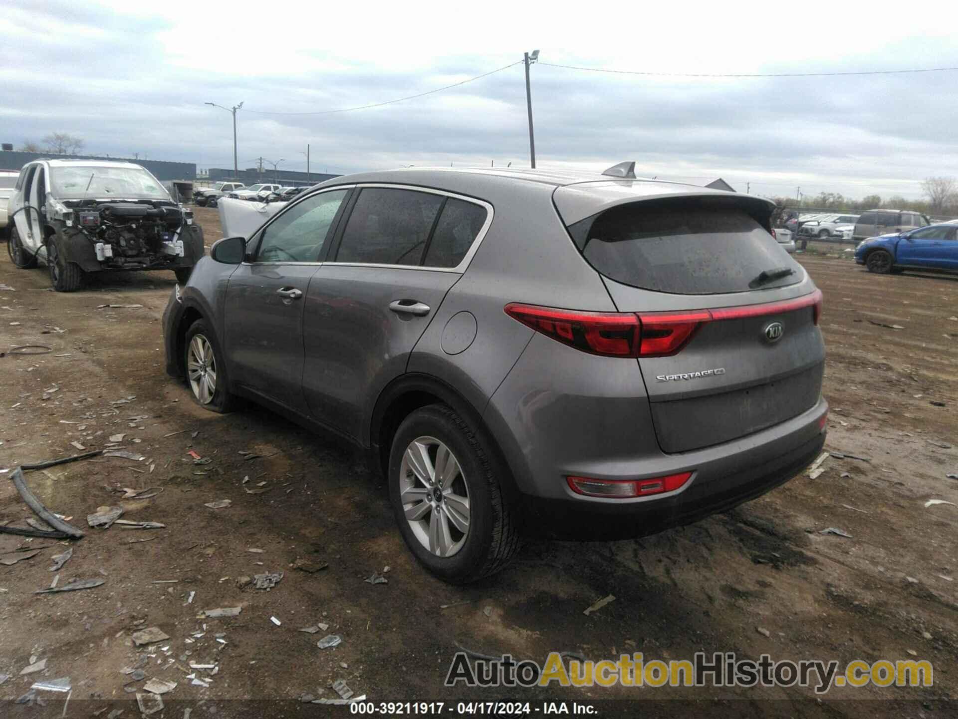 KIA SPORTAGE LX, KNDPM3AC3K7537274