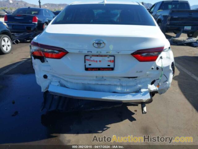 TOYOTA CAMRY LE, 4T1C11AK8MU554073