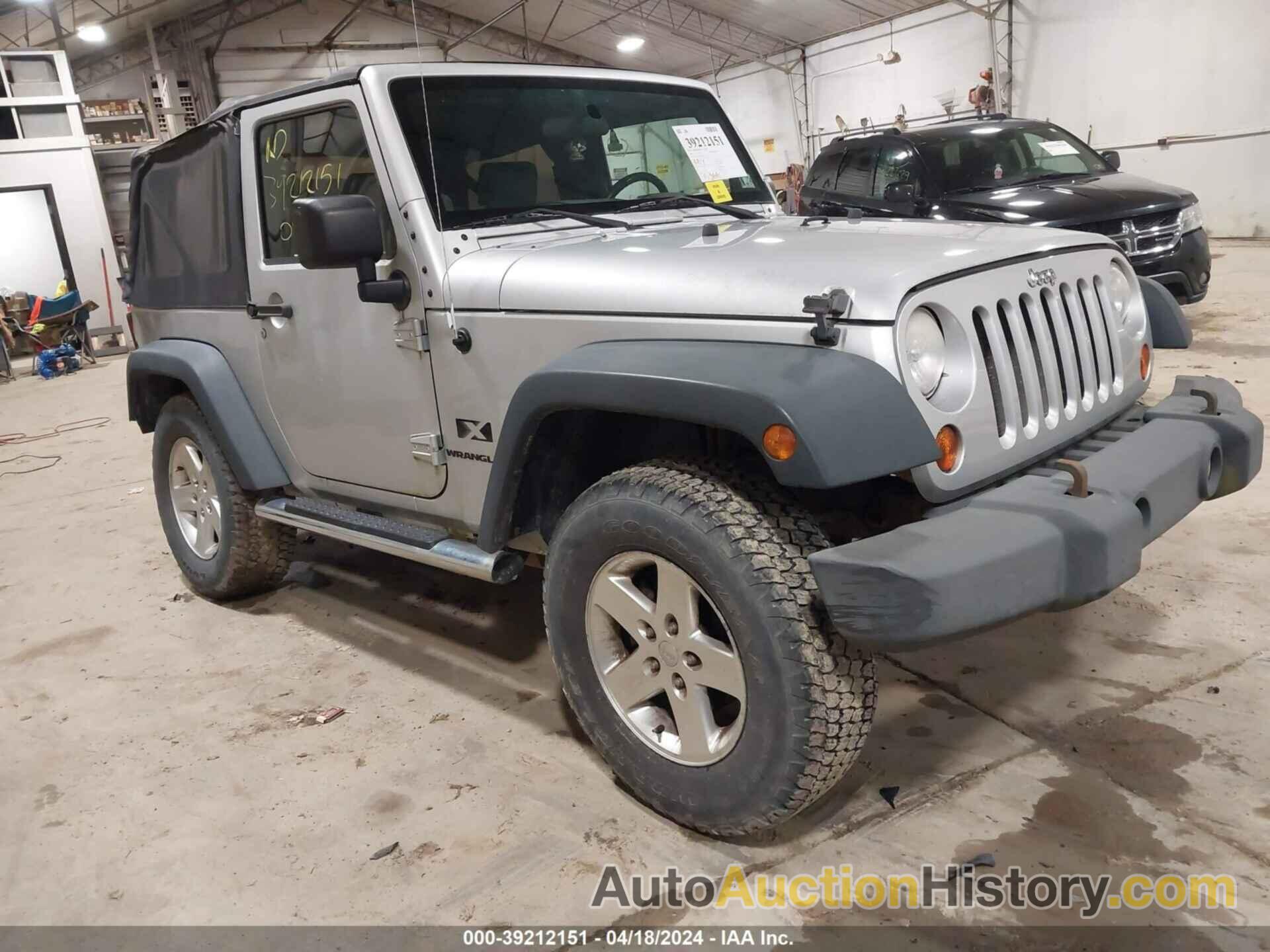 JEEP WRANGLER X, 1J4FA24189L702806