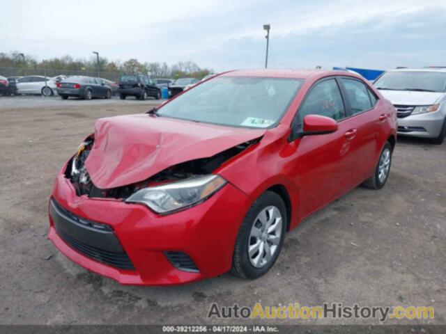 TOYOTA COROLLA LE, 5YFBURHE8GP516298