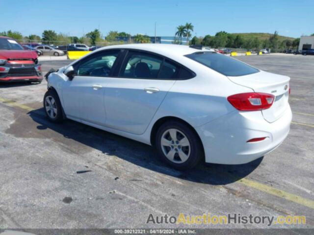 CHEVROLET CRUZE LS AUTO, 1G1BC5SM4H7266727