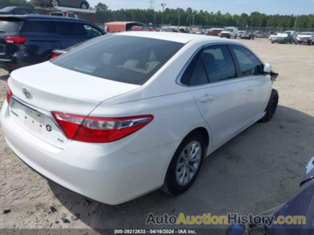 TOYOTA CAMRY LE, 4T4BF1FK0FR489119