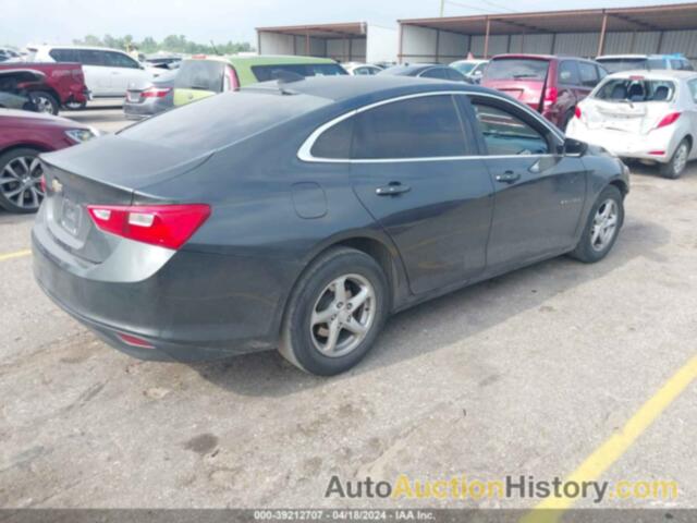 CHEVROLET MALIBU LS, 1G1ZB5STXHF257884