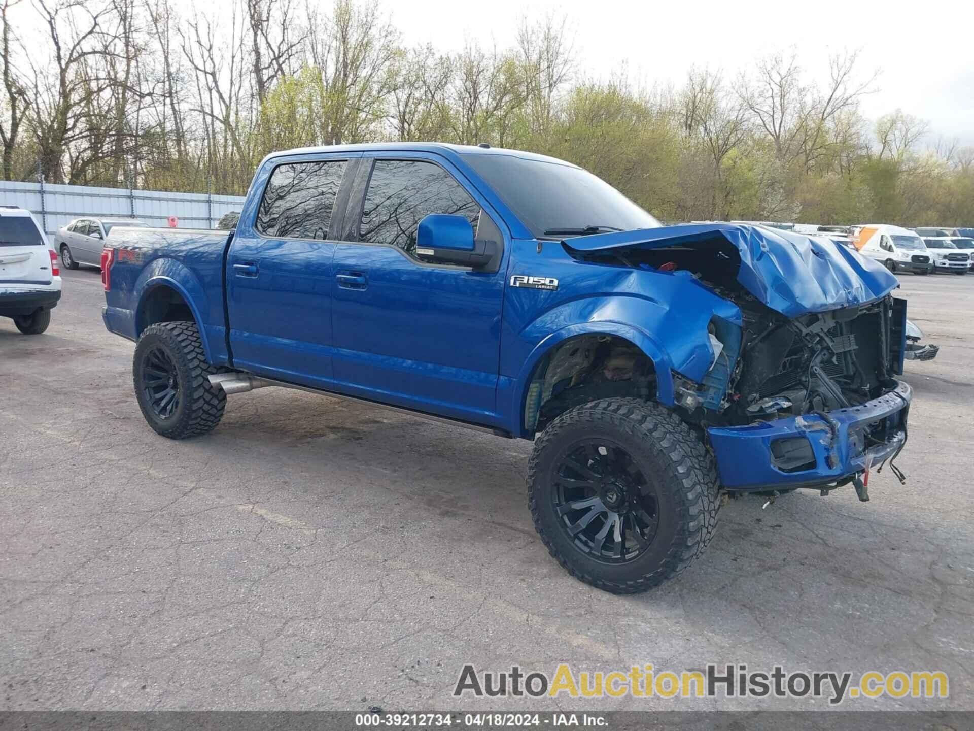 FORD F-150 LARIAT, 1FTEW1EF2HFC24080