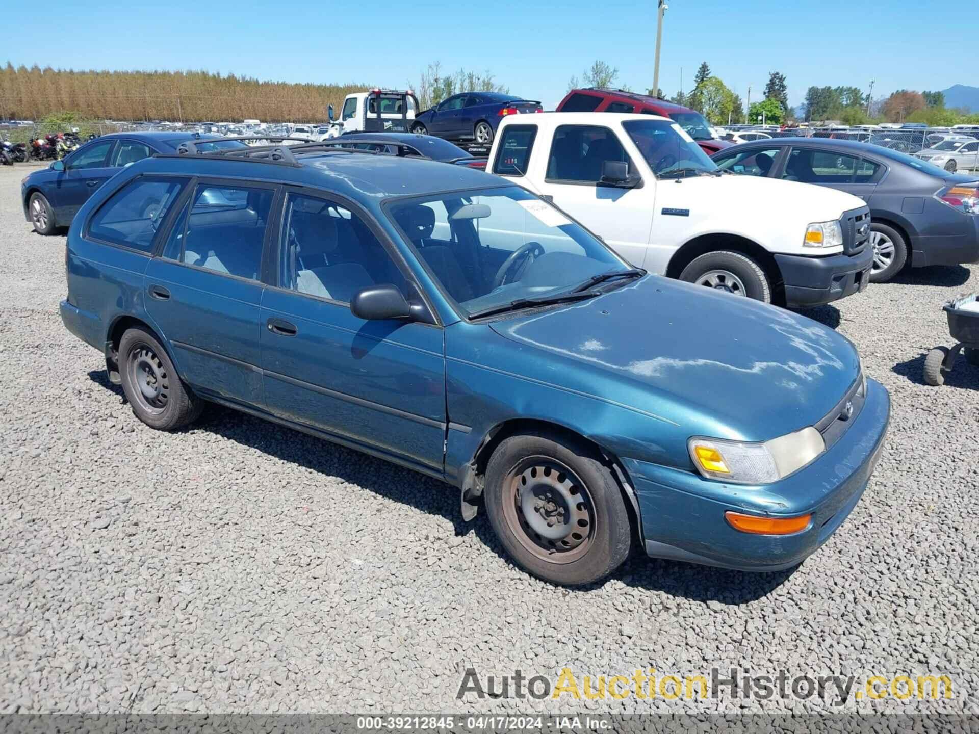 TOYOTA COROLLA DX, JT2AE09VXS0103524