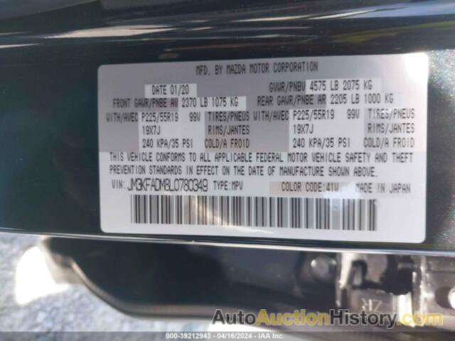 MAZDA CX-5 GRAND TOURING, JM3KFADM8L0780349