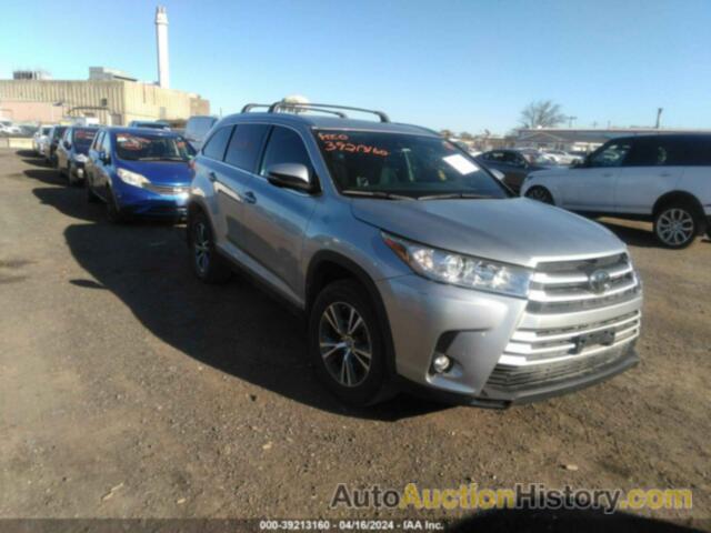 TOYOTA HIGHLANDER XLE, 5TDKZRFH8KS551924