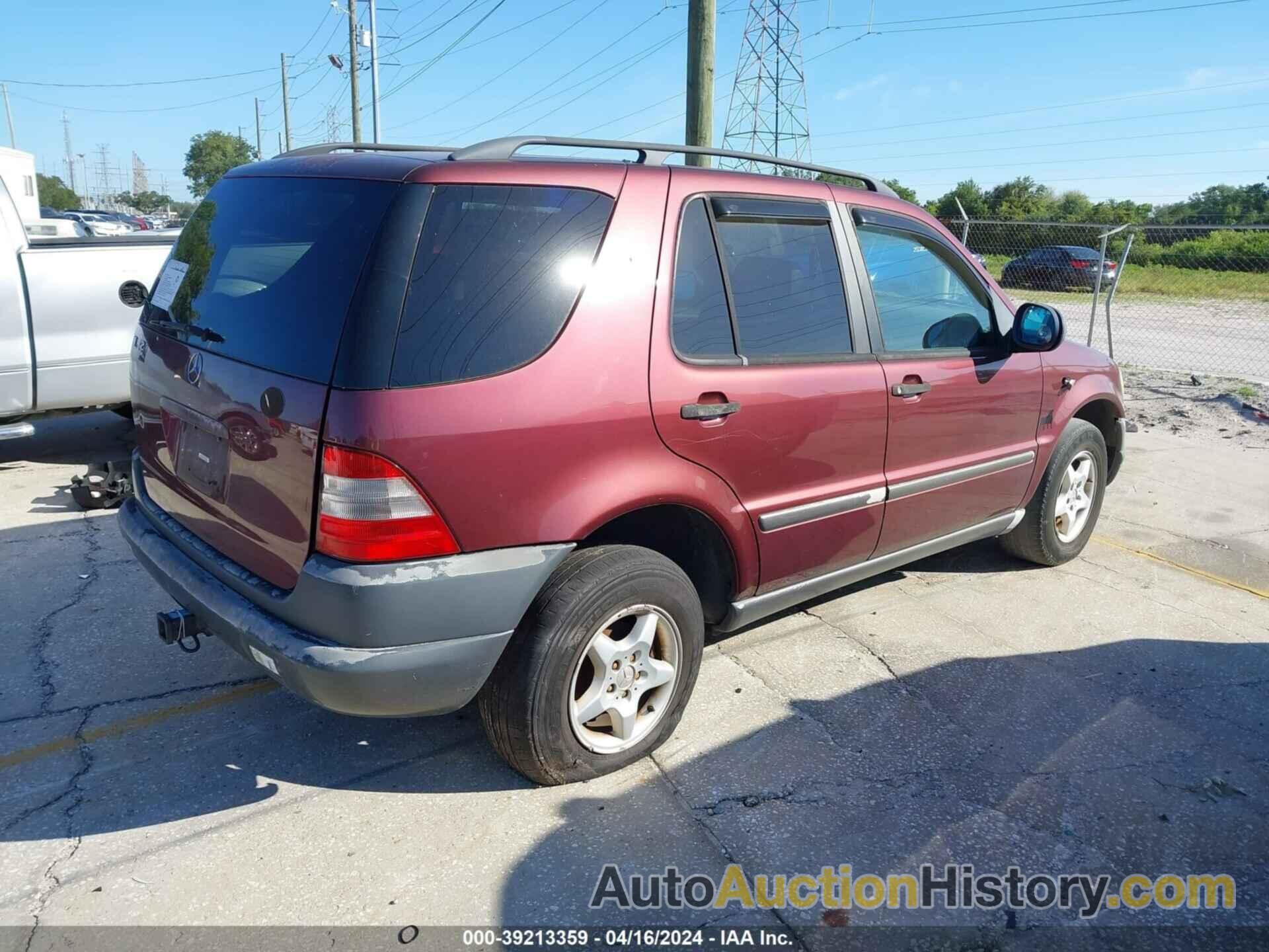 MERCEDES-BENZ ML 320 CLASSIC, 4JGAB54E3WA016645