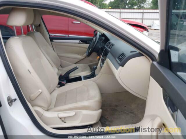 VOLKSWAGEN PASSAT 2.0L TDI SE, 1VWBN7A31CC042415