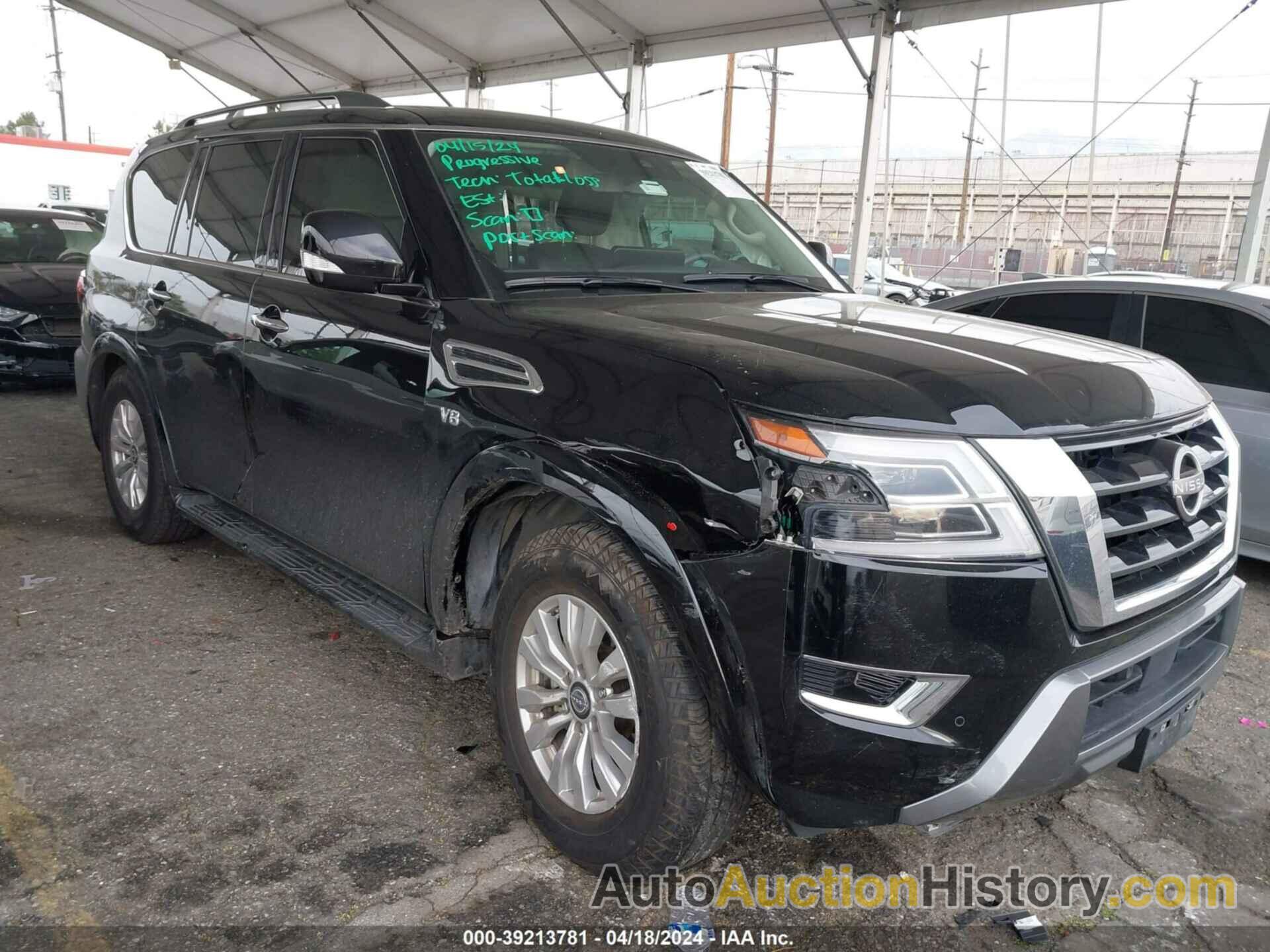 NISSAN ARMADA SV 2WD, JN8AY2AC9N9161679