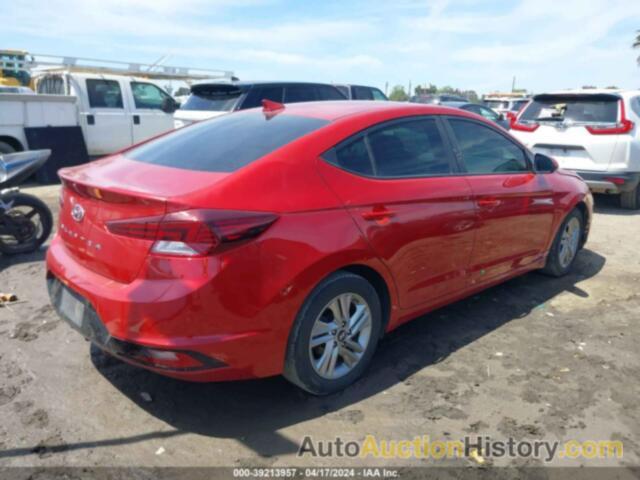 HYUNDAI ELANTRA SEL, 5NPD84LF8KH443701