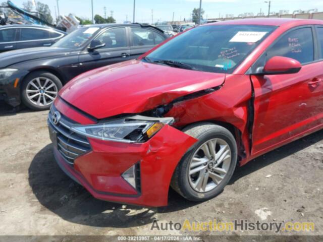 HYUNDAI ELANTRA SEL, 5NPD84LF8KH443701