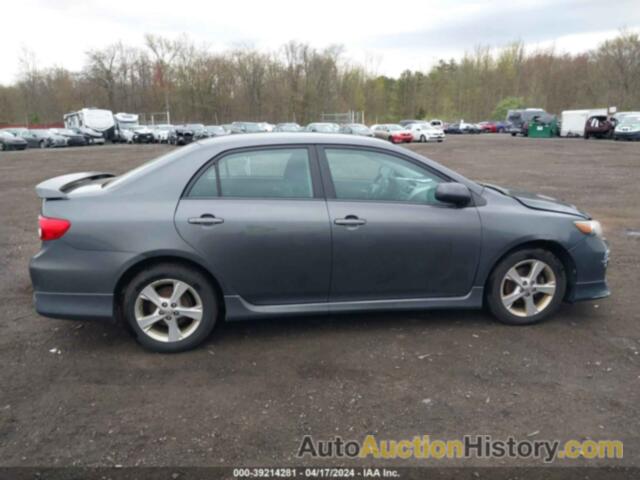 TOYOTA COROLLA S, 2T1BU4EE2DC124789