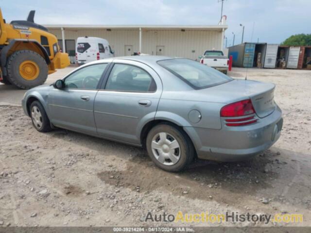 DODGE STRATUS SXT, 1B3EL46X66N139992