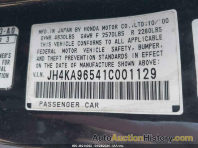 ACURA RL 3.5, JH4KA96541C001129