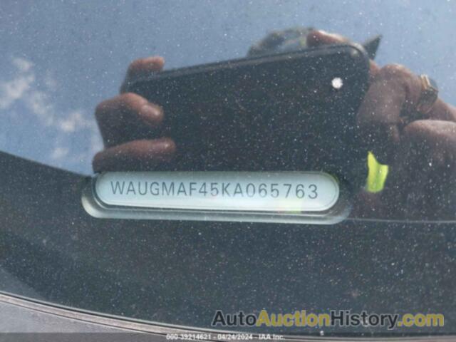 AUDI A4 PREMIUM/TITANIUM, WAUGMAF45KA065763