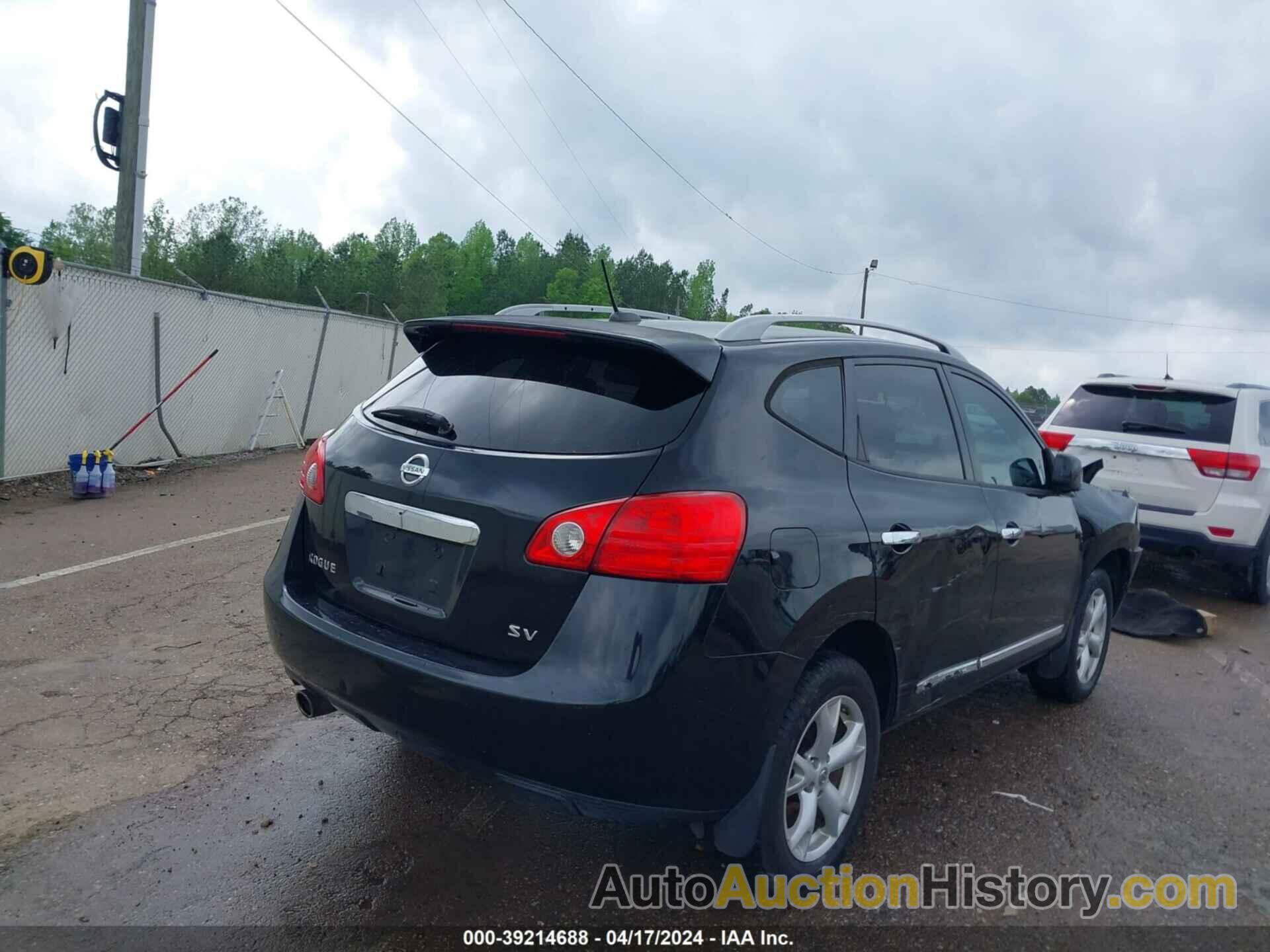 NISSAN ROGUE SV, JN8AS5MT9BW564802