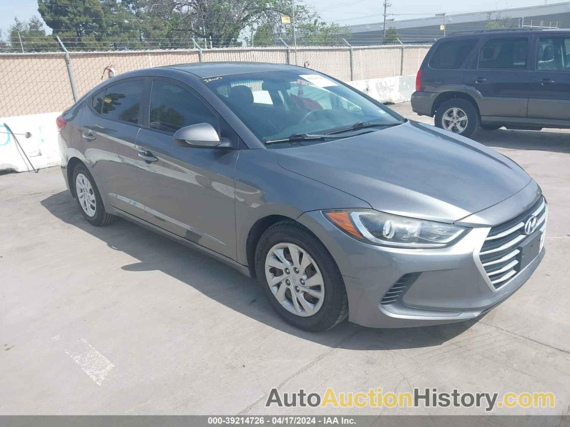 HYUNDAI ELANTRA SE, 5NPD74LF3JH273281