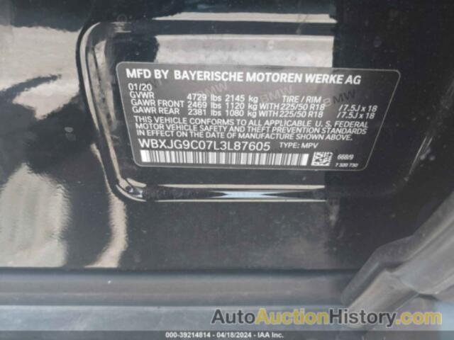 BMW X1 XDRIVE28I, WBXJG9C07L3L87605