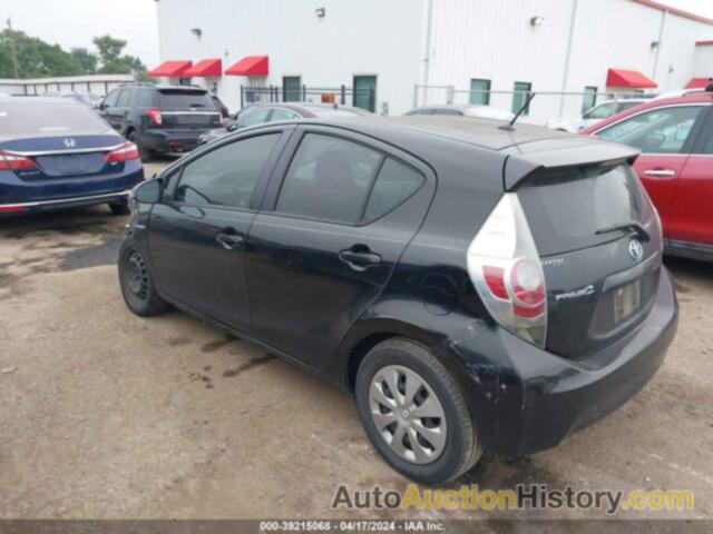 TOYOTA PRIUS C, JTDKDTB33E1568685